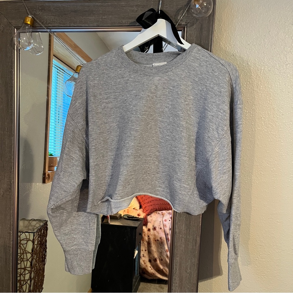 Reflex Gray Women's Crew Neck Sweater